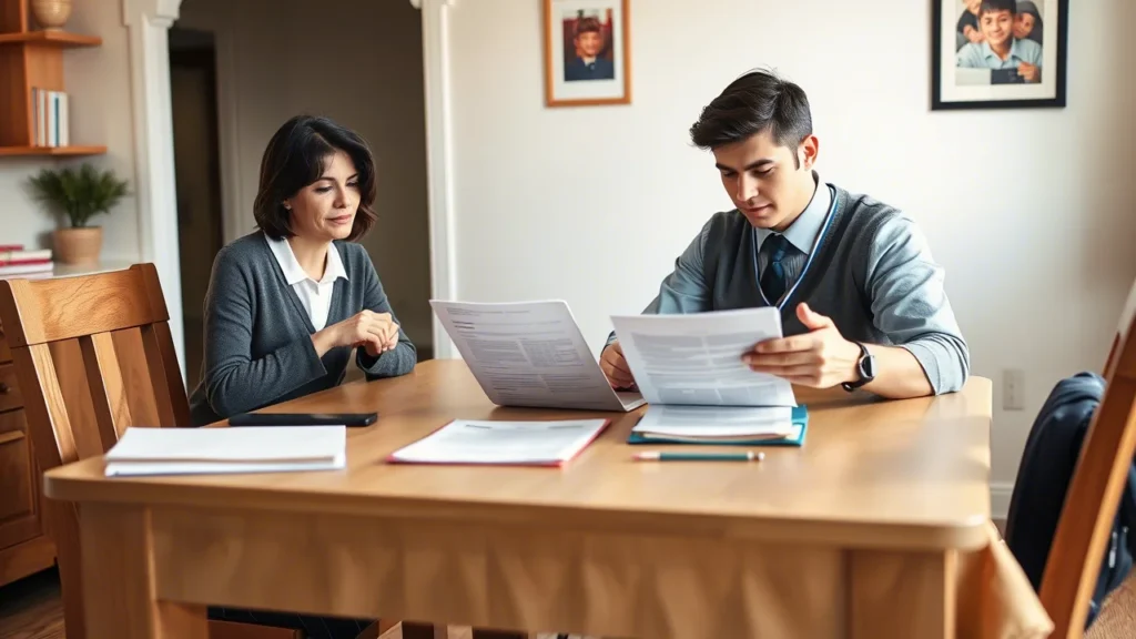 Imagen que ilustra la necesidad de un estudio socioeconómico escolar en escuelas privadas, mostrando información clave sobre la evaluación de datos familiares.