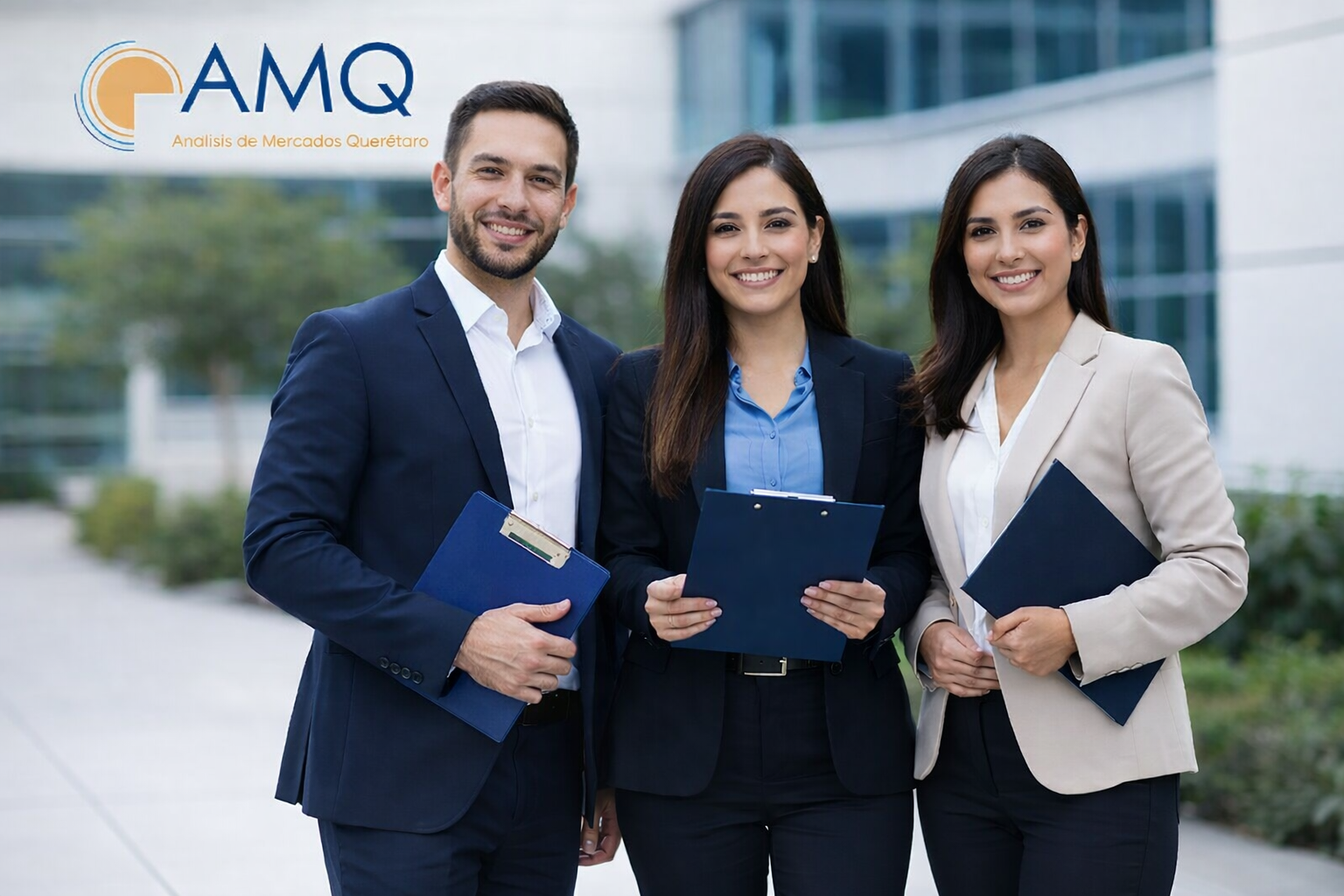 Asesores de AMQ listos para realizar tu estudio socioeconómico.